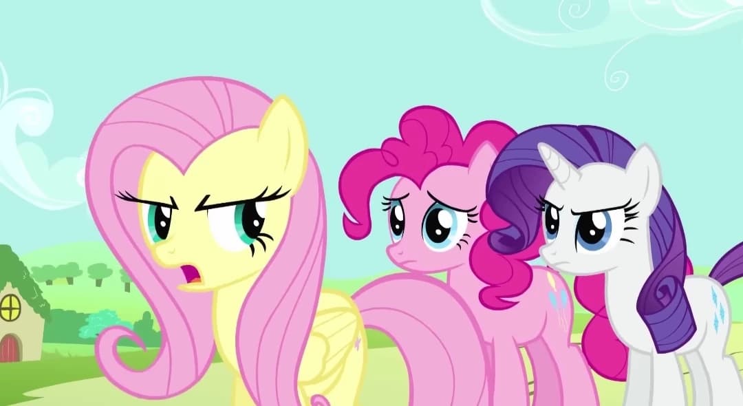 Fluttershy, Pinki Pie, Rarity thumbnail
