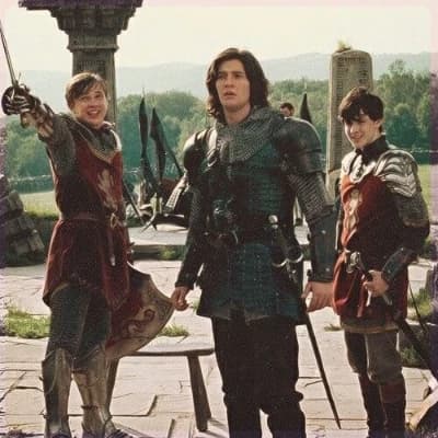 Peter, Edmund Pevensie y Caspian thumbnail