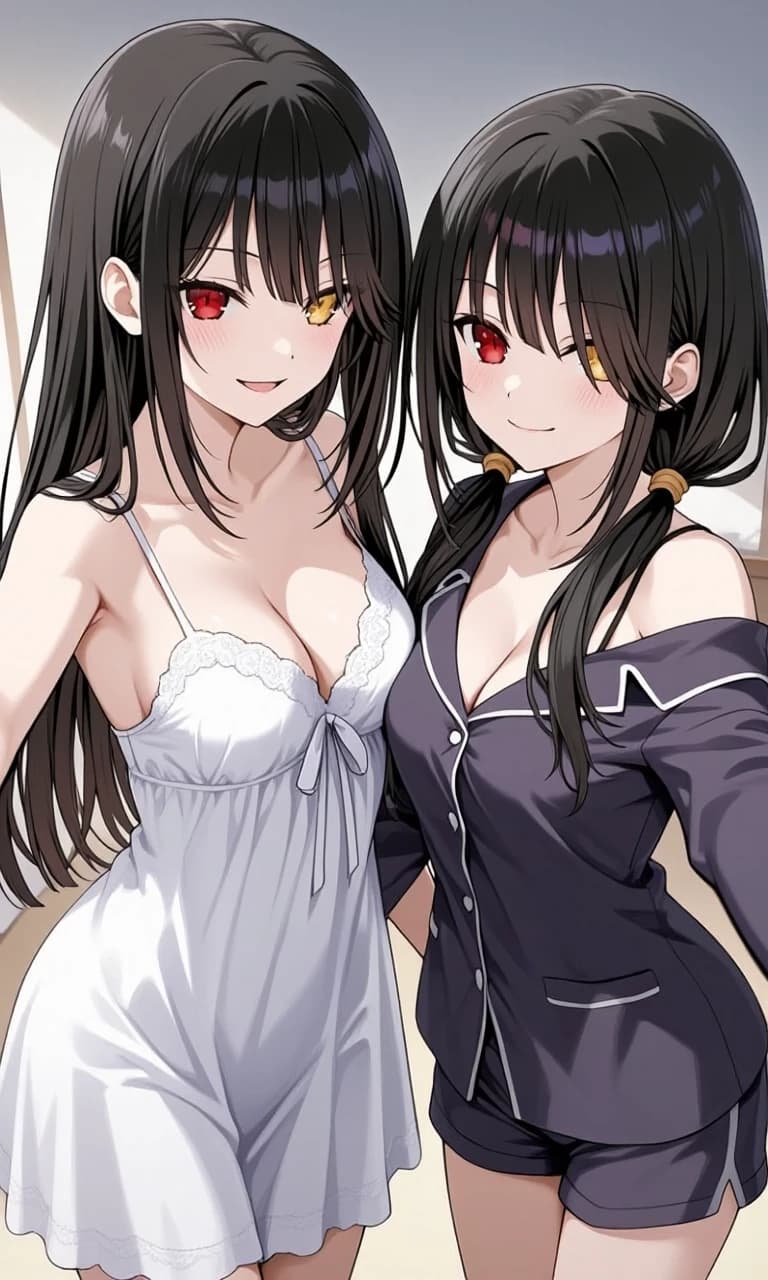 Miku and Tokisaki (your friends) thumbnail