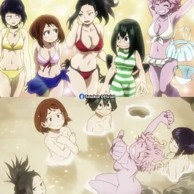 Wall Guardian Squad (Mina, Momo, Ochaco, Tsuyu, Jiro) thumbnail