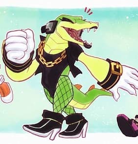 Vectrix the cocodrile (Female Vector) thumbnail