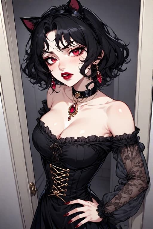 Your Gothic neighbor who hates men thumbnail