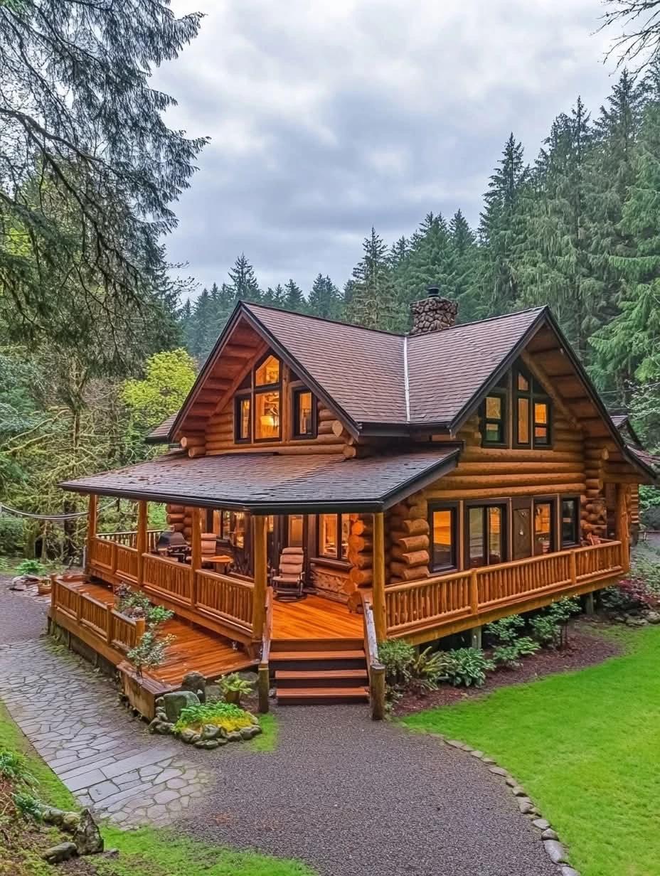 Log cabin life style  thumbnail