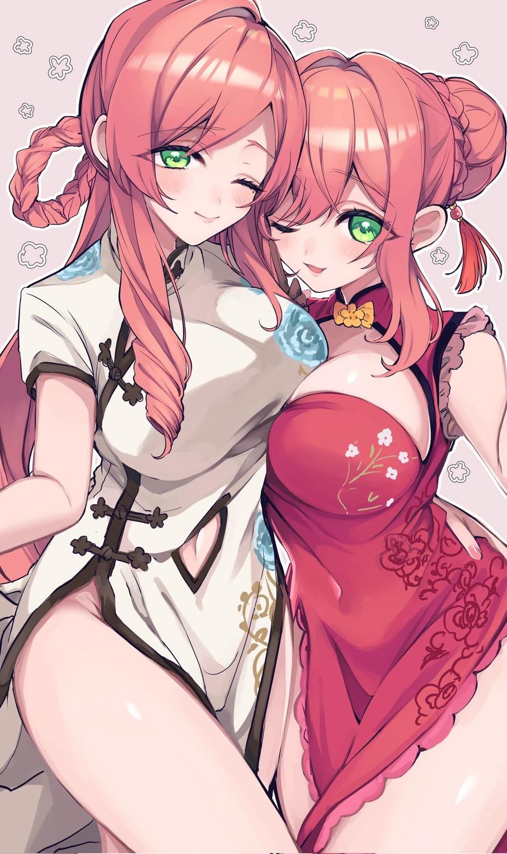 Hakari and Hahari Hanazono mother and daughter thumbnail
