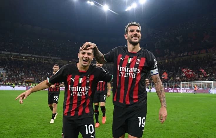 Brahim Diaz and Theo Hernandez thumbnail