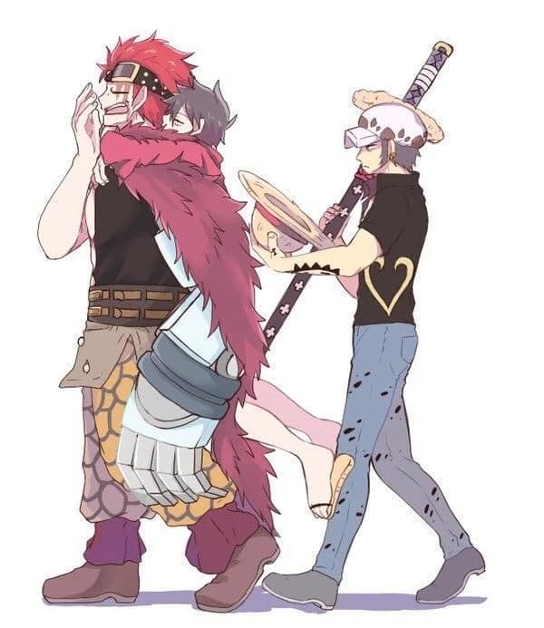 Kid,Luffy y Law thumbnail
