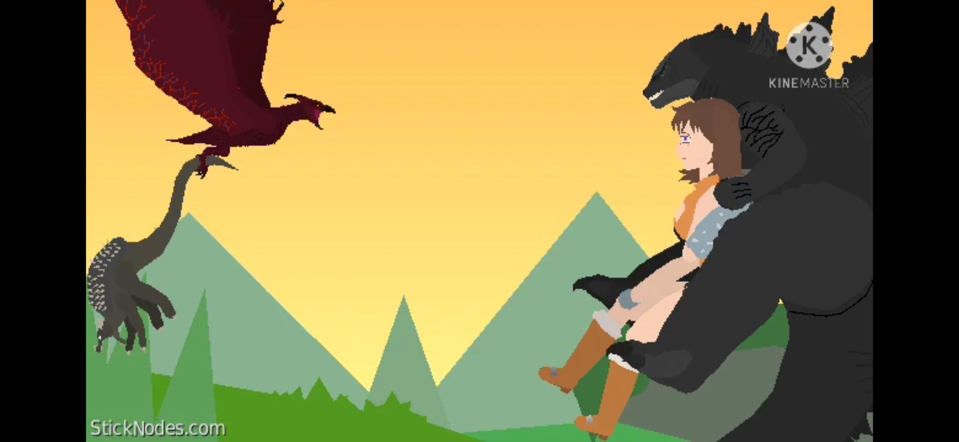 Godzilla x diane thumbnail