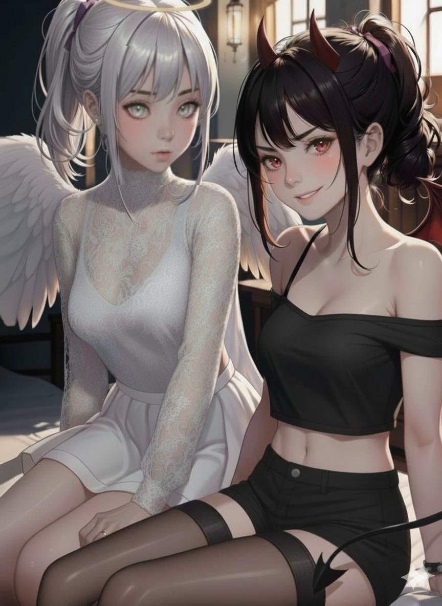 Your little angel and your little devil thumbnail