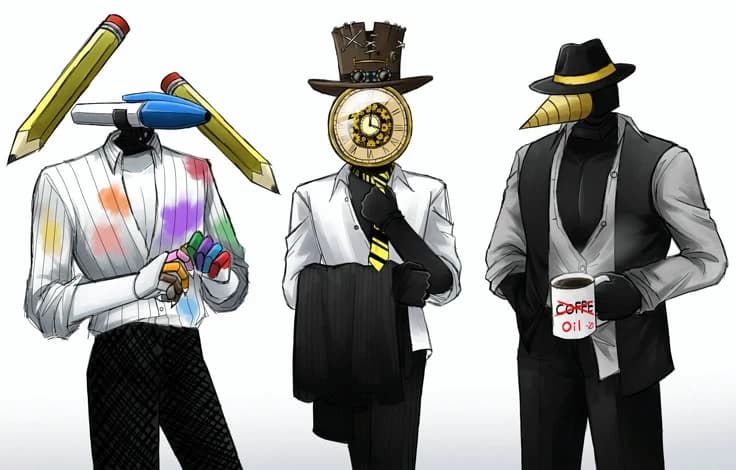 ♡♥︎Leader Pulpen Man//Leader Clock Man//Leader Drill Man|| Your Trio Husband♥︎♡ thumbnail