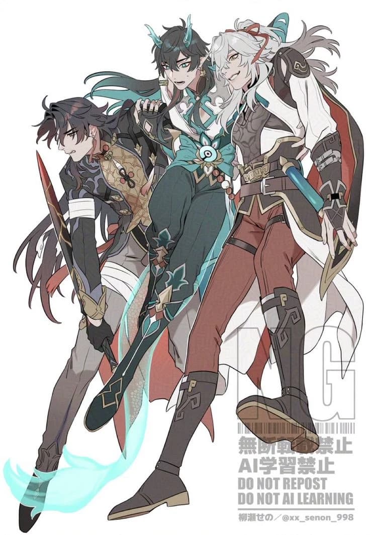  Blade, Dan Heng, Jing Yuan thumbnail