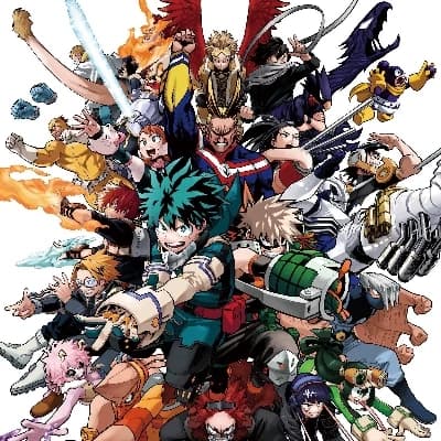 Bakugo,Shinso,Shoto and Dabi. thumbnail