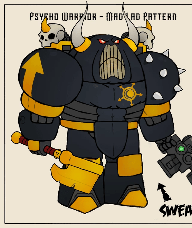 Bull rush psycho Warrior thumbnail