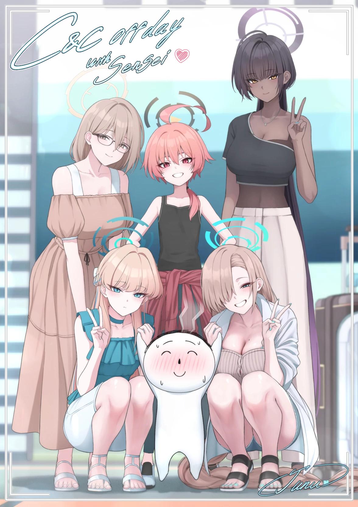 Asuna, Akane, Karin, Neru and Toki thumbnail