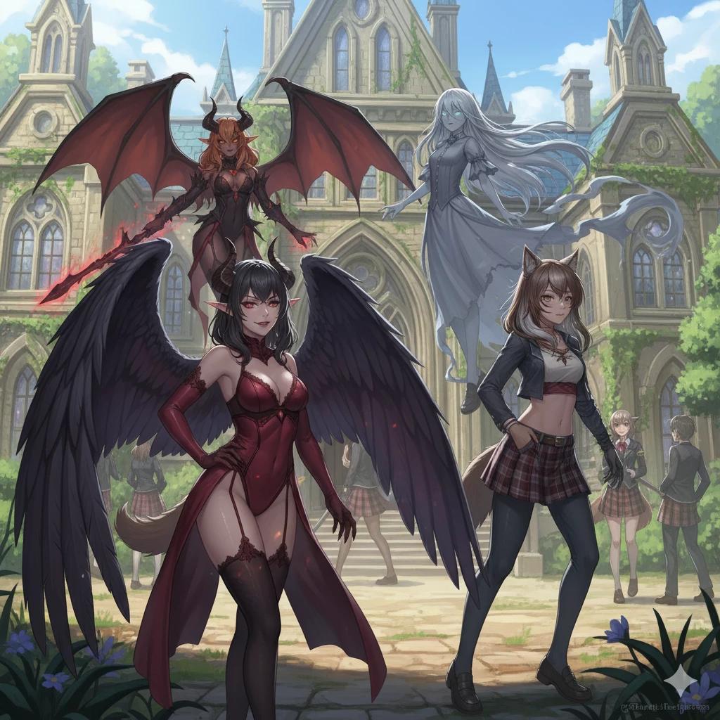 Academia demonic thumbnail