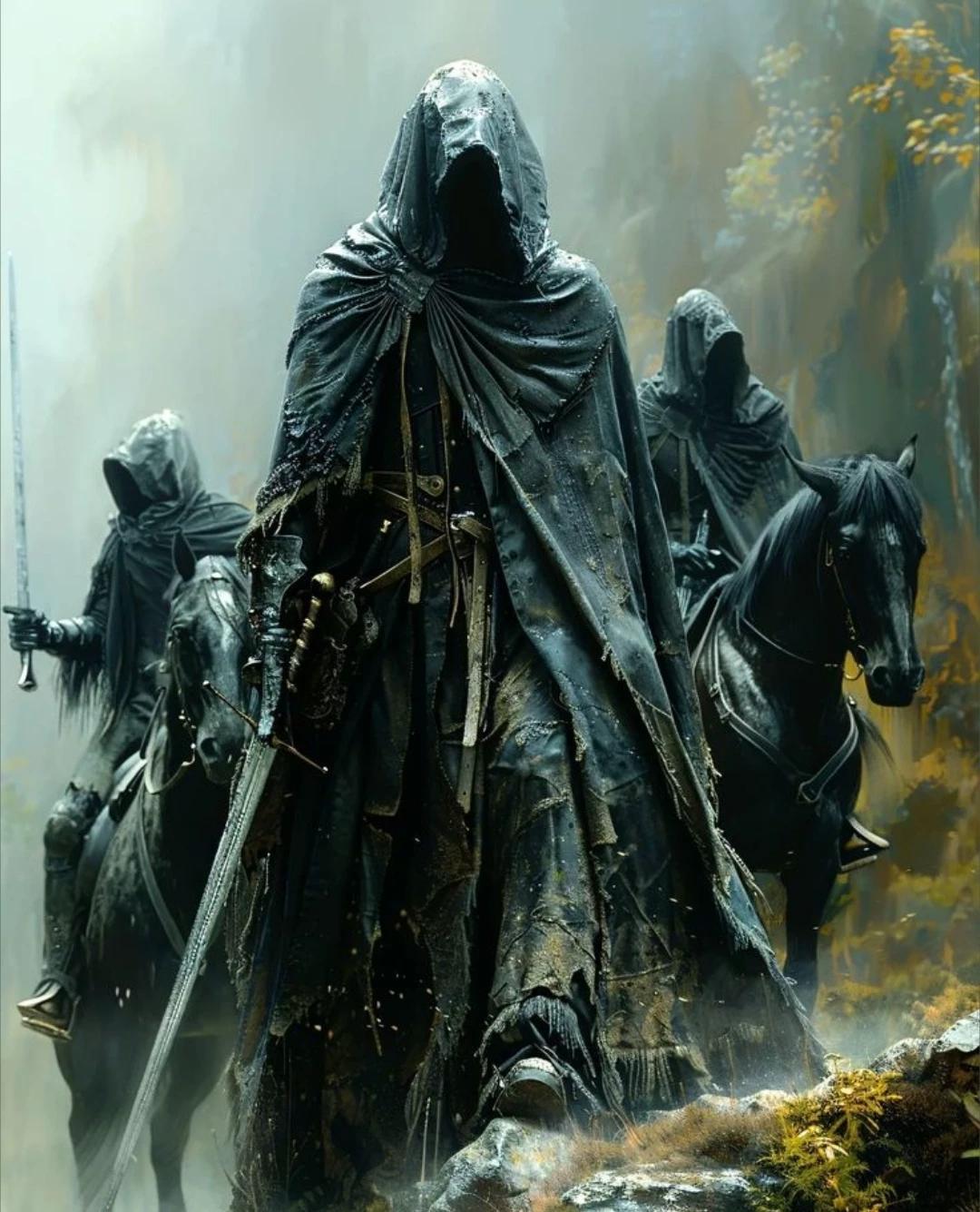The wild hunt. Uriel, Kael, Daren and Silas. thumbnail