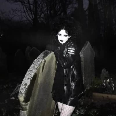 Goths in the cemetery thumbnail