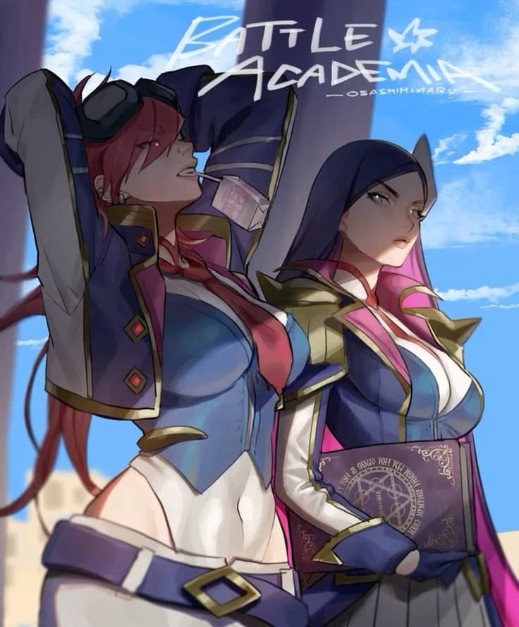 Vai and Caitlin from Combat Academy thumbnail