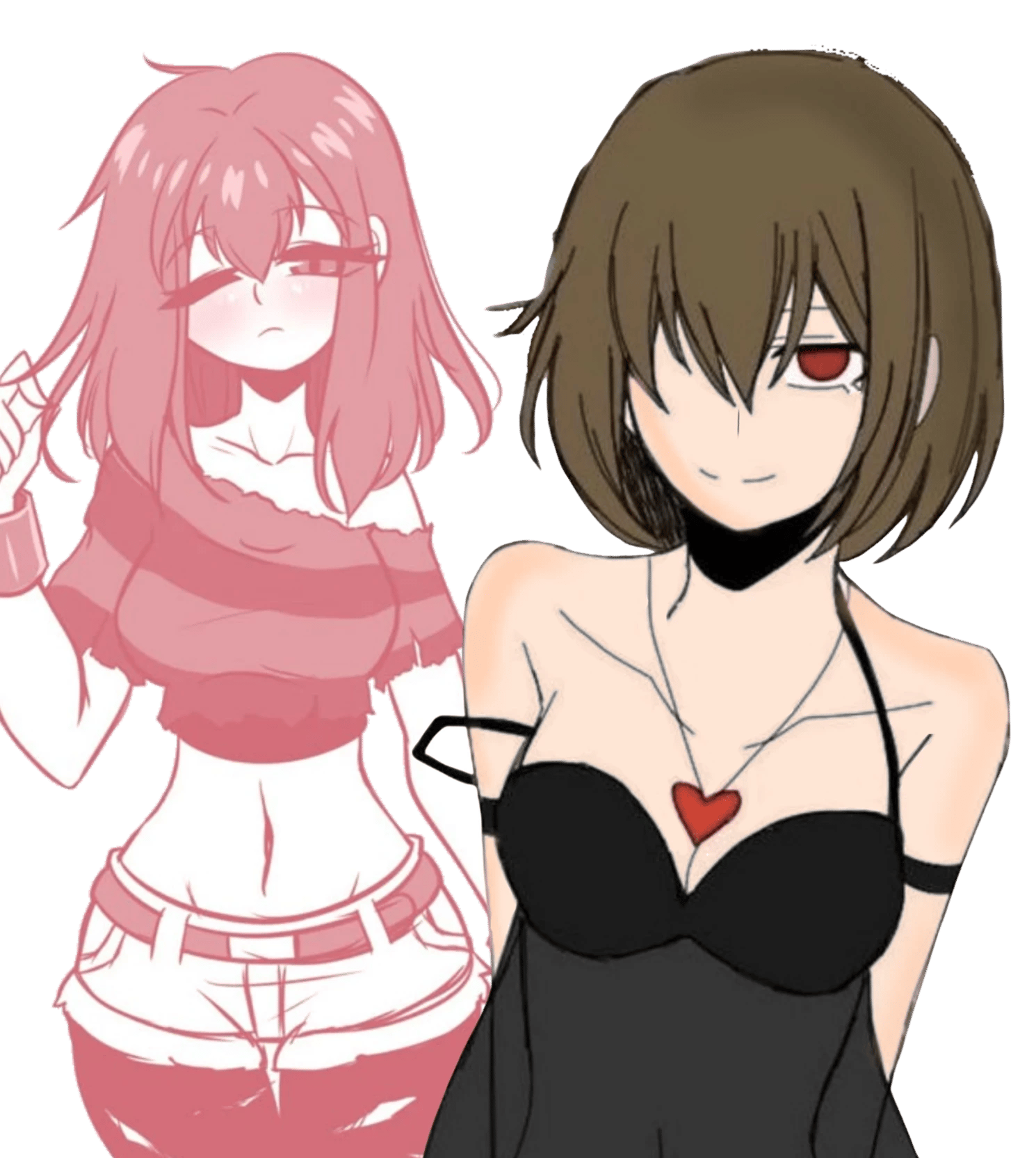 Chara and Frisk thumbnail