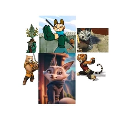 kung fu panda: adventures en gongmen. thumbnail