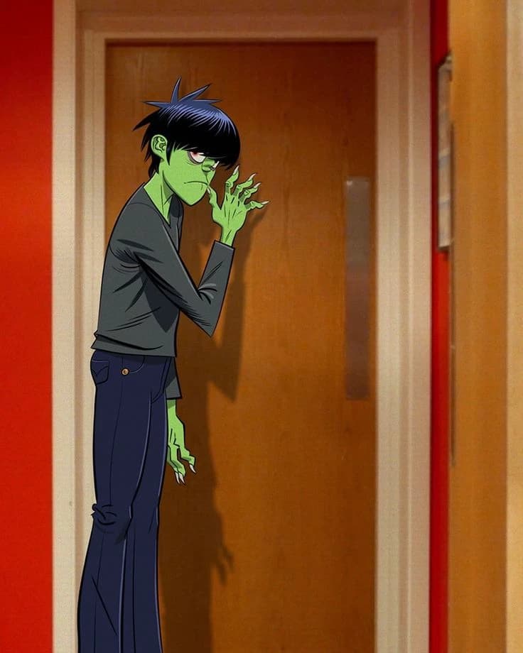 Murdoc Niccals British bassist of Gorillaz thumbnail