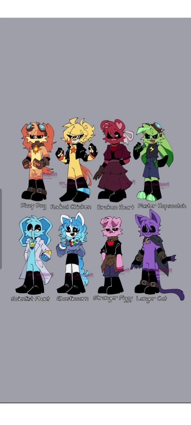 Smilling Critters AU: Distorted personalities thumbnail