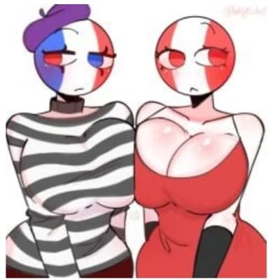 🇫🇷France & Peru🇵🇪 [ female countryhumans ] thumbnail