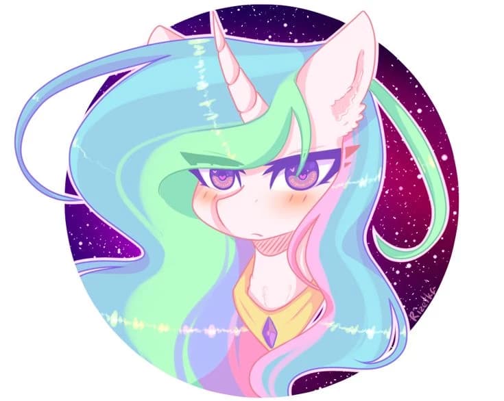 Celestia has gained weight. thumbnail