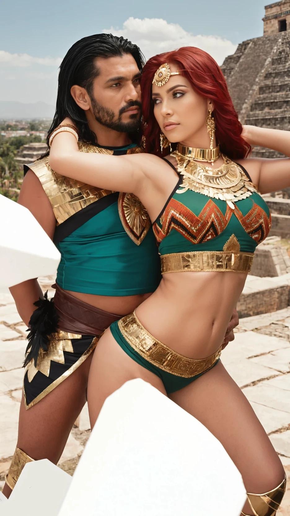Pedro Aztec and Vianey the Red Queen, saviors of creation thumbnail