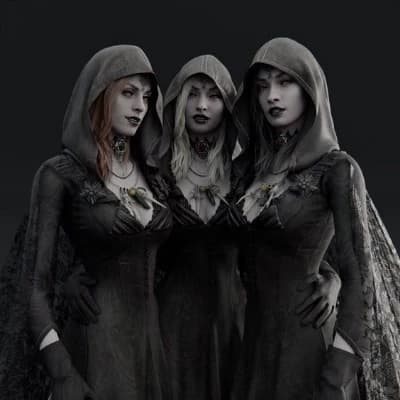 Bella, Daniella, and Cassandra (Dimitrescu Sisters) thumbnail