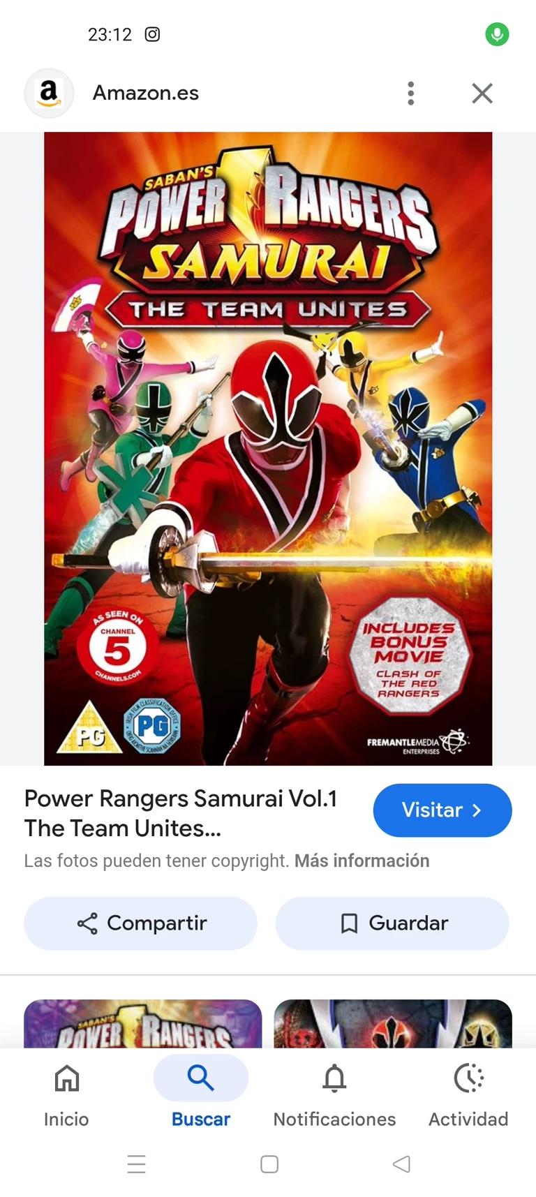 Power ranger samurai thumbnail