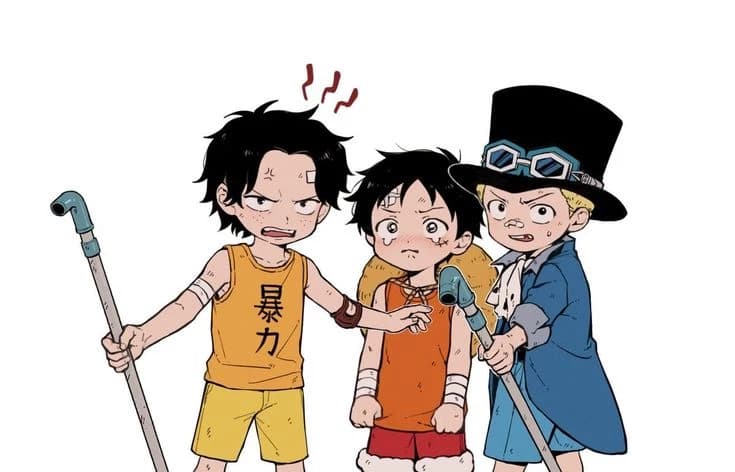 Ace, Sabo, Luffy thumbnail