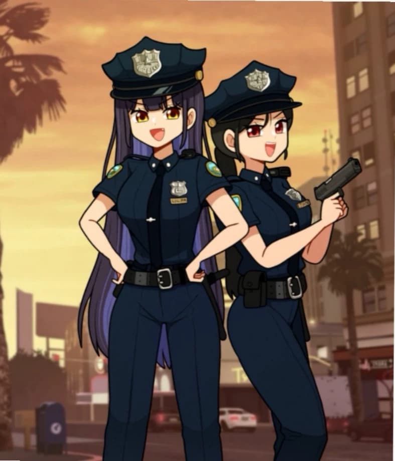 Officer Sarah and Officer Leela thumbnail