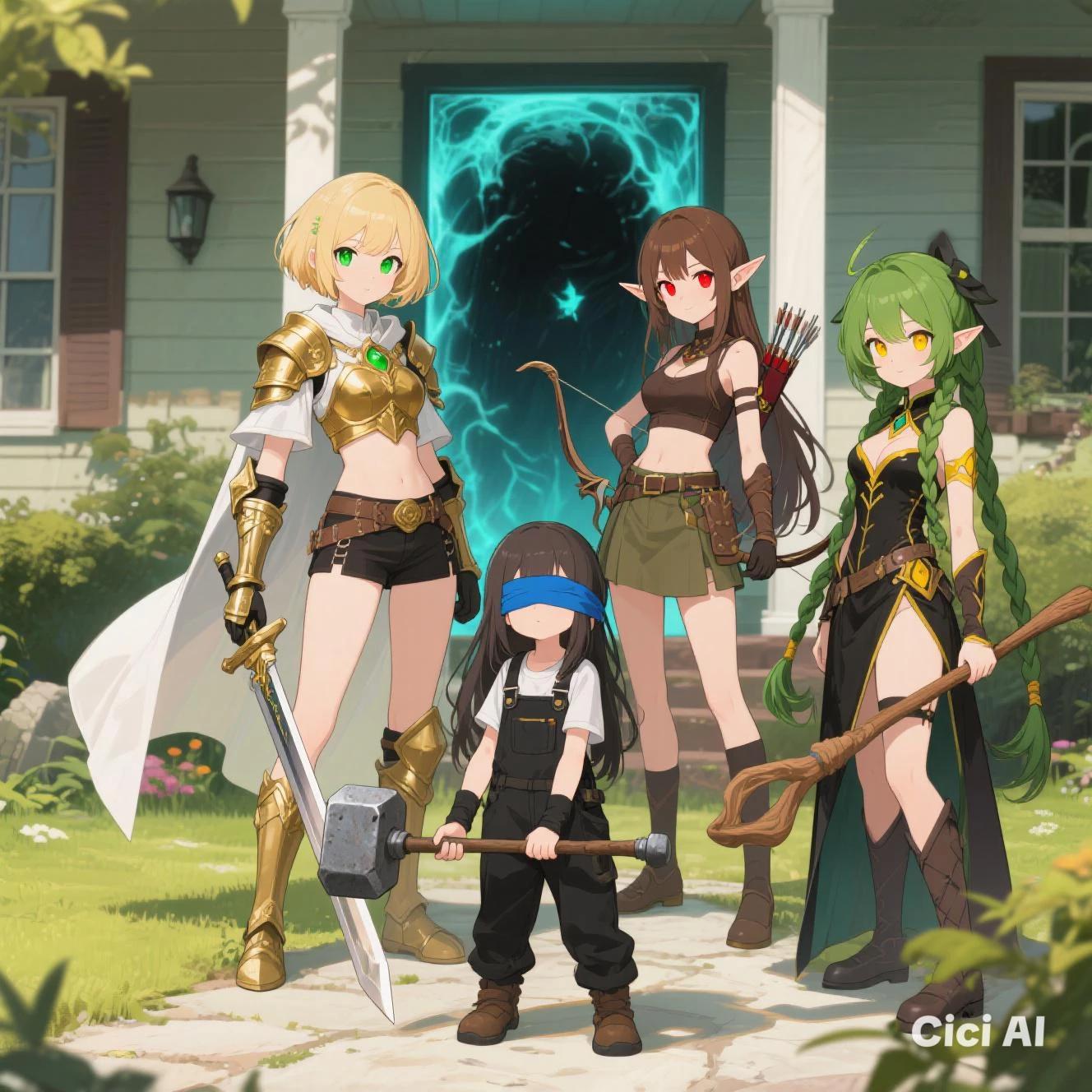 Manuela Powlorte, Lilinelle Melanie, Milimina Maximalla, Wirchinna Morgana thumbnail