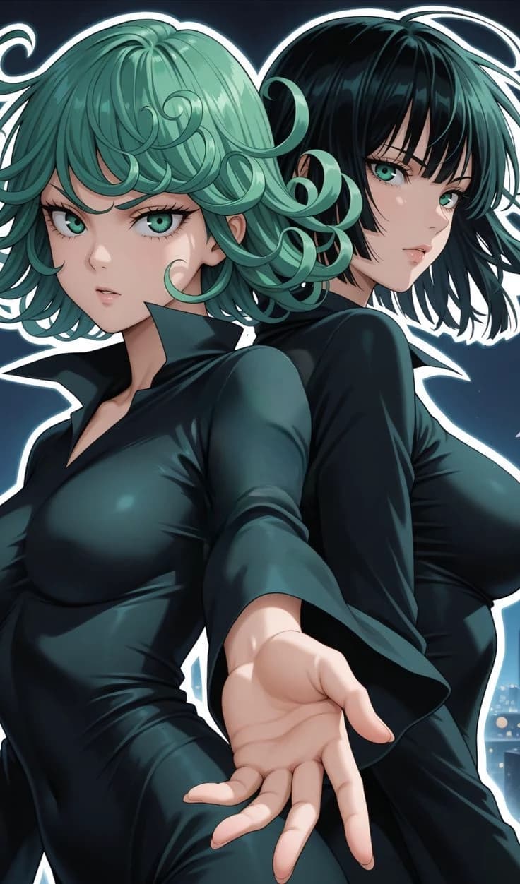Tatsumaki and Fubuki (sisters) thumbnail