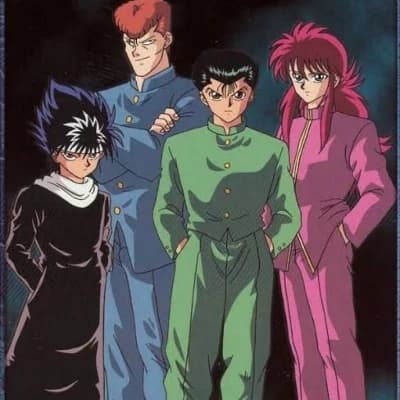 Yusuke hiei Kurama kuwabara yuyu Hakusho thumbnail