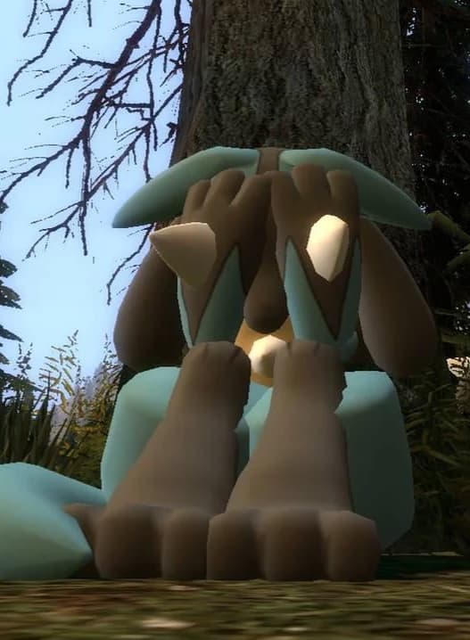 Abandoned Lucario thumbnail