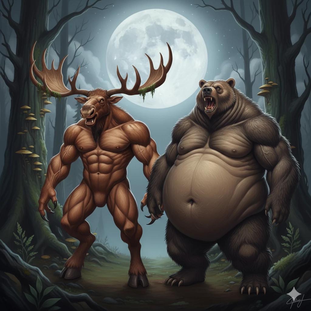 Grisly the weregrizzly bear  thumbnail