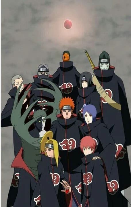 Akatsuki × ujian chunin thumbnail