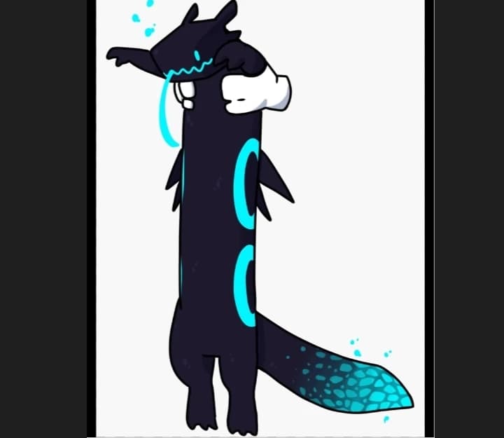 Cyan lizard thumbnail