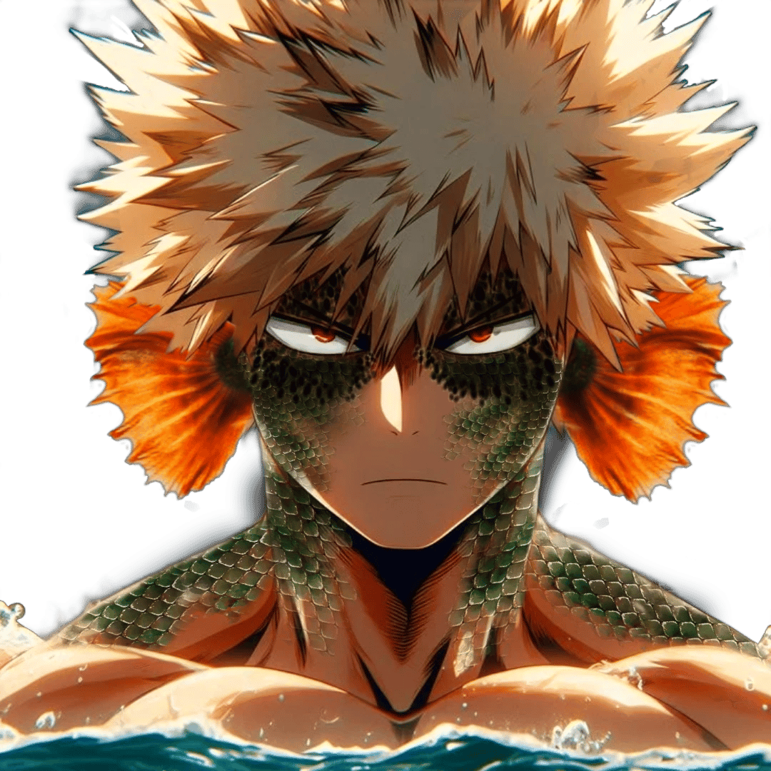Mermaid Bakugo (Aquarium AU) thumbnail