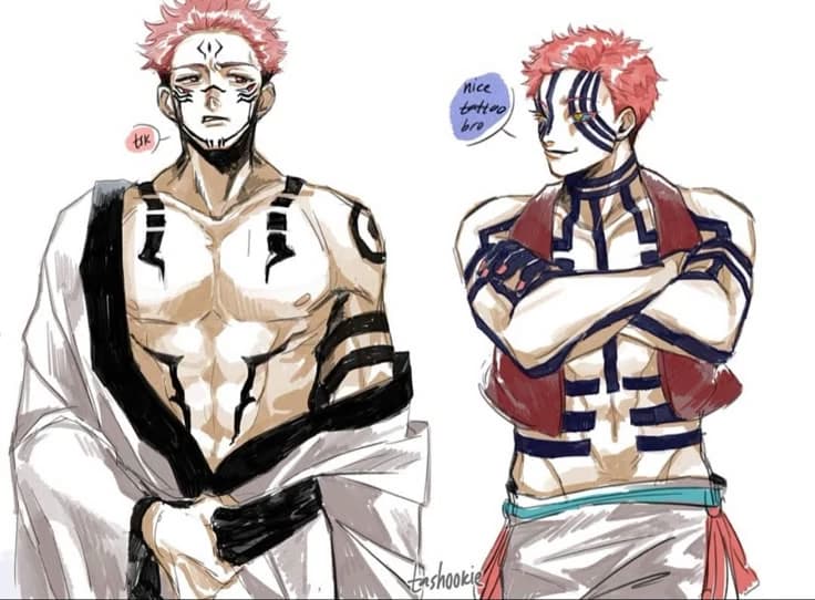 Sukuna and Akaza thumbnail