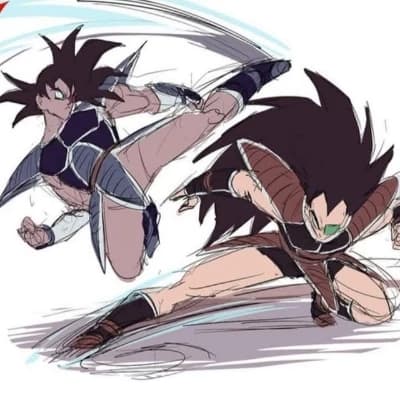 Turles and Raditz thumbnail