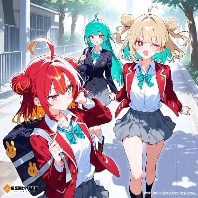 Kita-chan, Sato-chan and Himari Inuzuka thumbnail