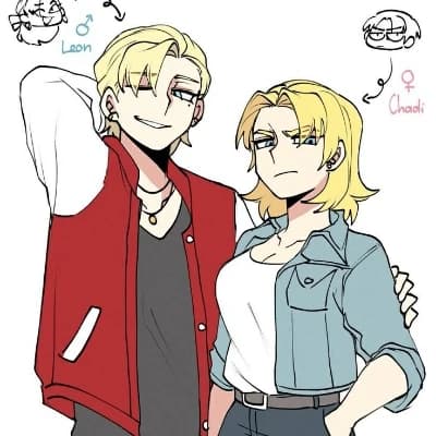 Leon and Chadi with thumbnail