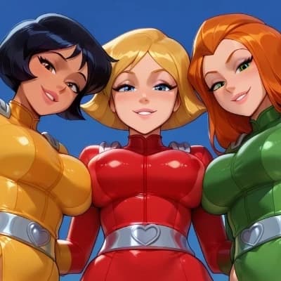 Sam, Alex e Clover ( Totally spies / 3 espians d+) thumbnail