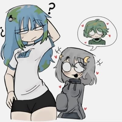(Fem) earth and moon thumbnail