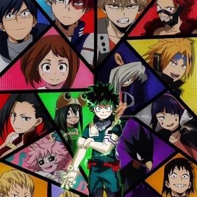My hero academia - 1 villain vs 10 heroes thumbnail