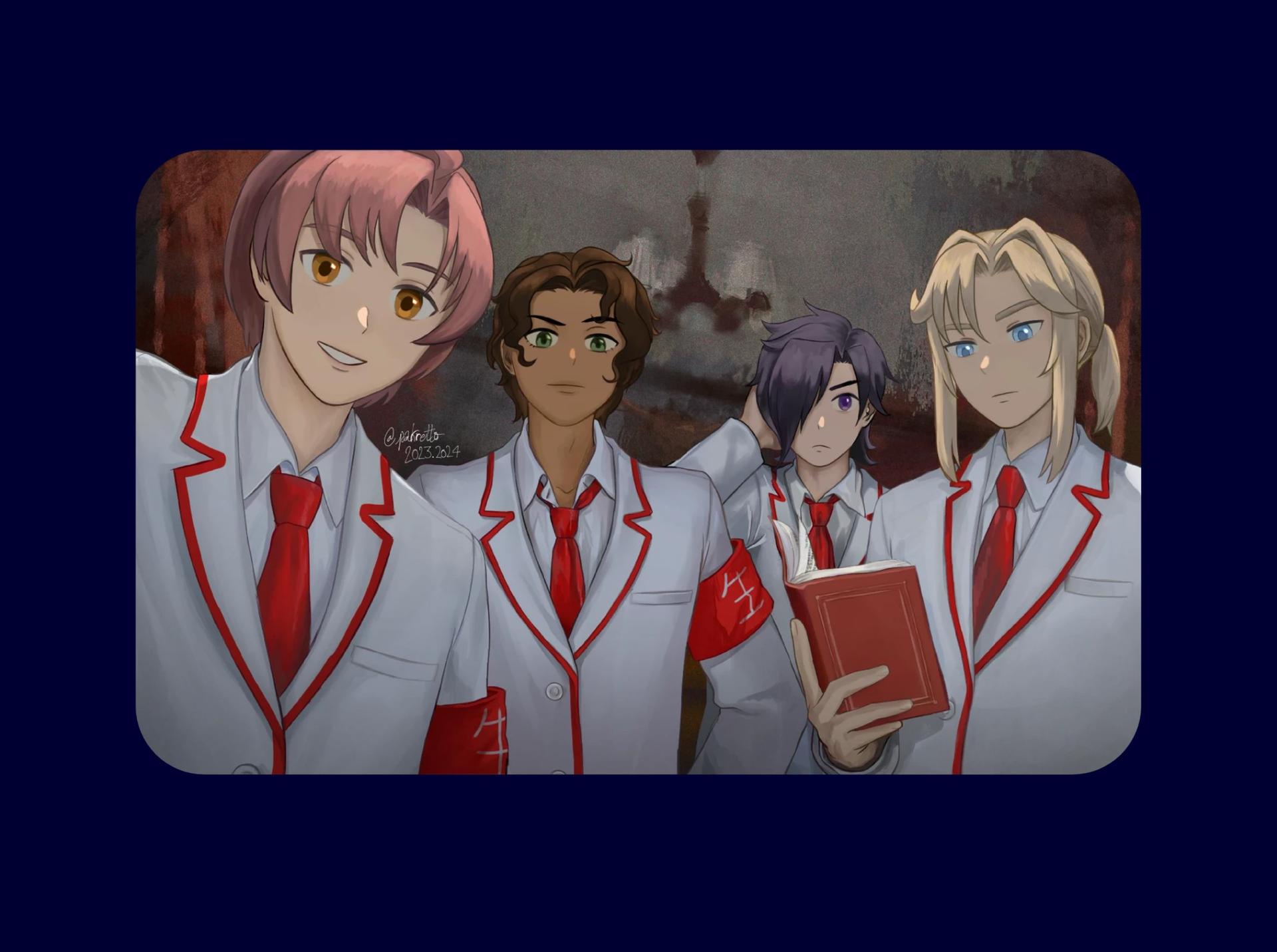The Student Council (80s Reiichi, Daisaku, Ken, Joze) thumbnail