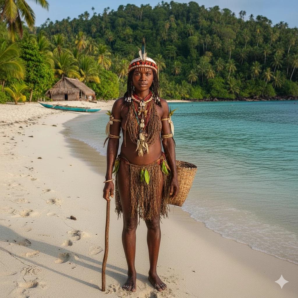 Jarwa (sentinelese tribal woman) thumbnail