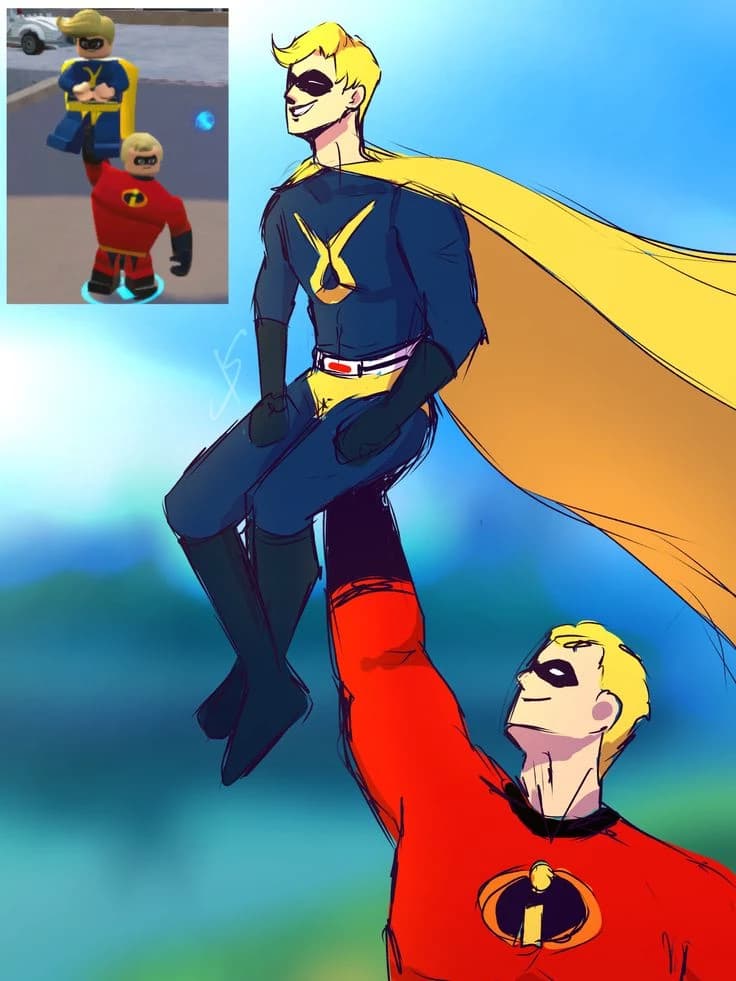Gamma Jack and Mr. Incredible thumbnail